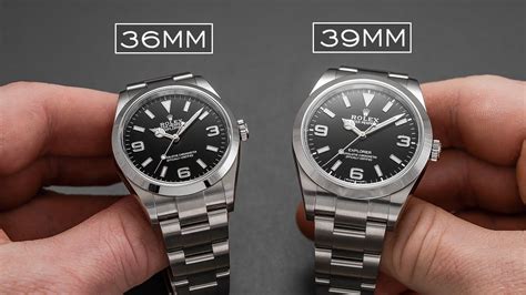 rolex 34 bis 39 mm|rolex 34mm vs 36mm.